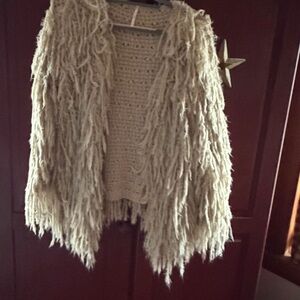 Free People shaggy sweater